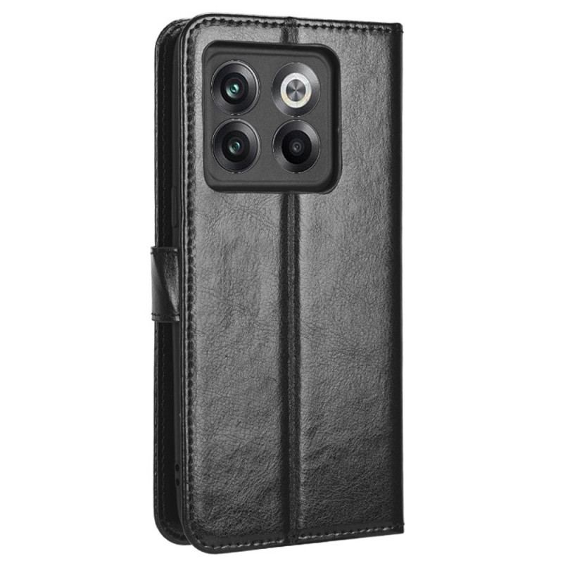 Capa Flip Para OnePlus 10T 5G De Cordão Couro Sintético Chamativo Com Alça