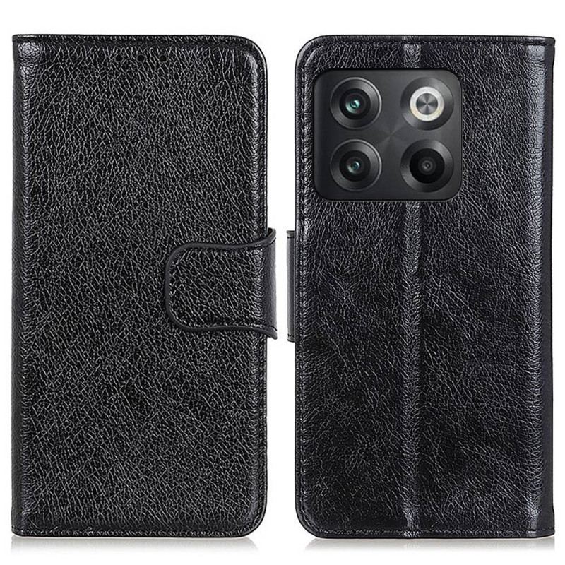 Capa Flip Para OnePlus 10T 5G Couro Nappa Dividido