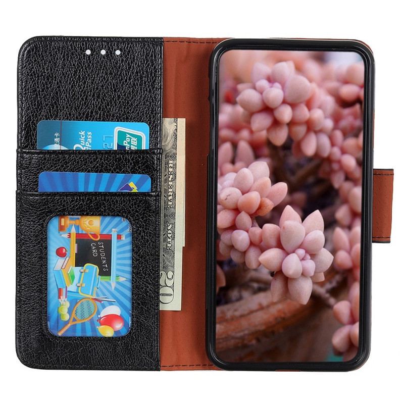 Capa Flip Para OnePlus 10T 5G Couro Nappa Dividido