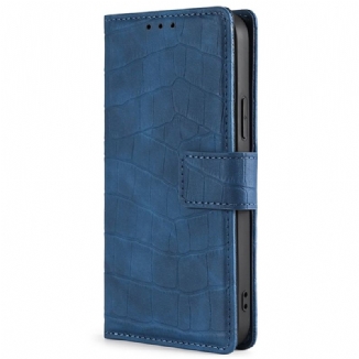 Capa Flip Para OnePlus 10T 5G Crocodilo