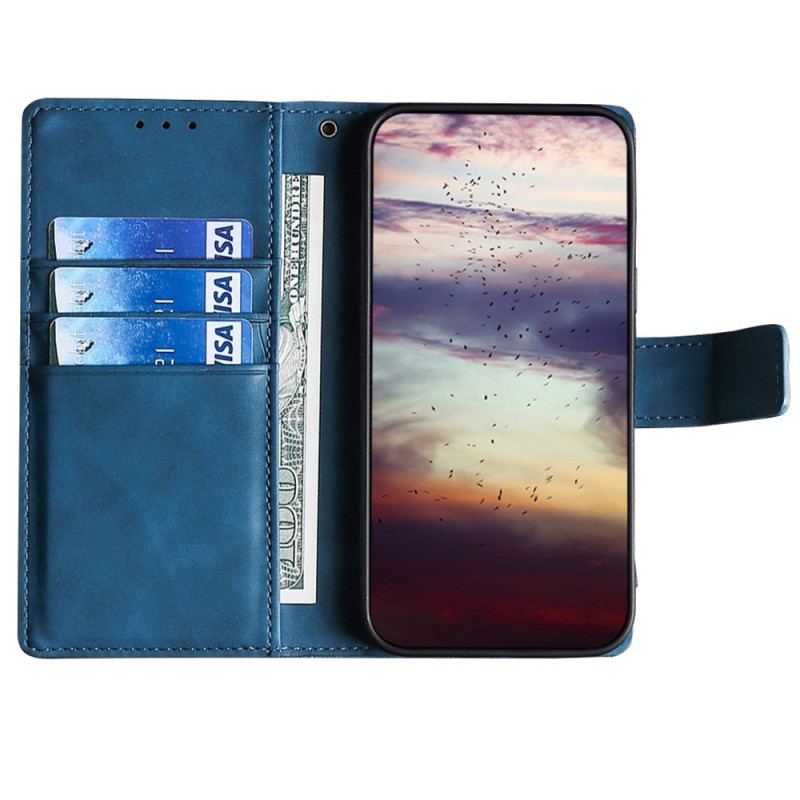 Capa Flip Para OnePlus 10T 5G Crocodilo