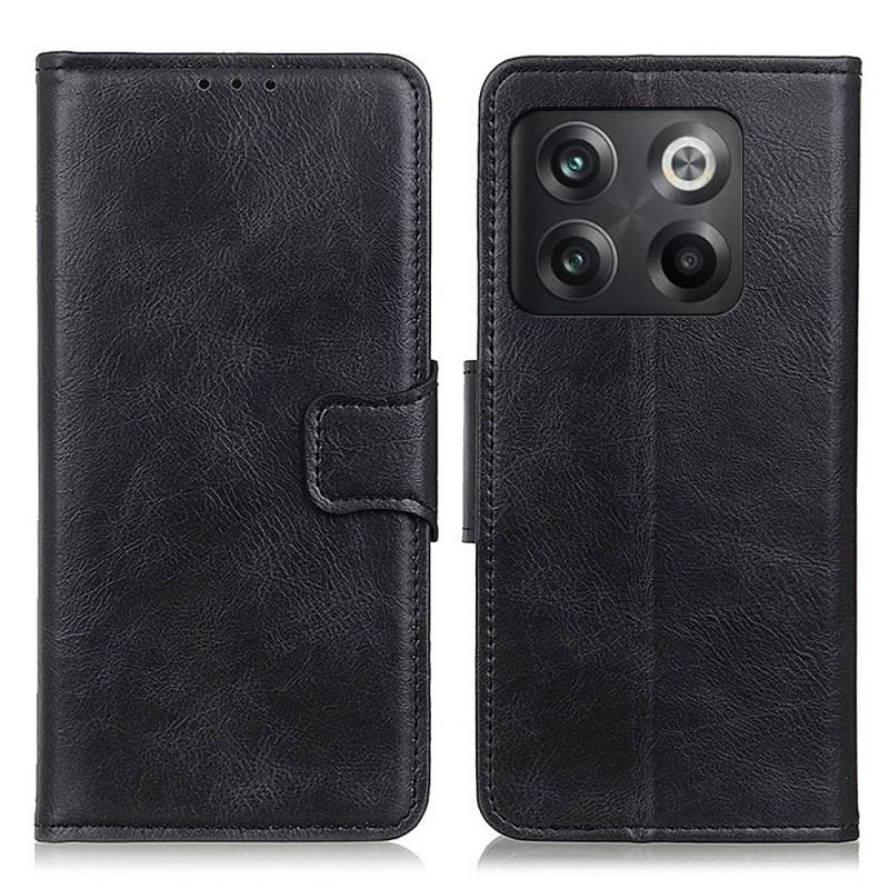 Capa Flip Para OnePlus 10T 5G Fecho De Couro Estilo Reversível