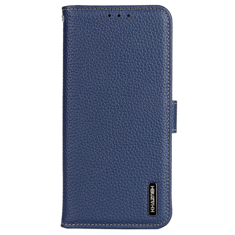 Capa Flip Para OnePlus 10T 5G Khazneh Lichia Couro