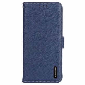 Capa Flip Para OnePlus 10T 5G Khazneh Lichia Couro