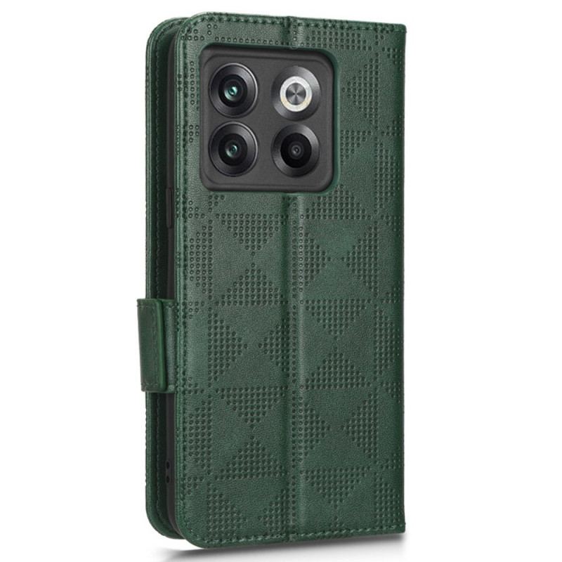 Capa Folio Para OnePlus 10T 5G De Cordão Estilo Strappy