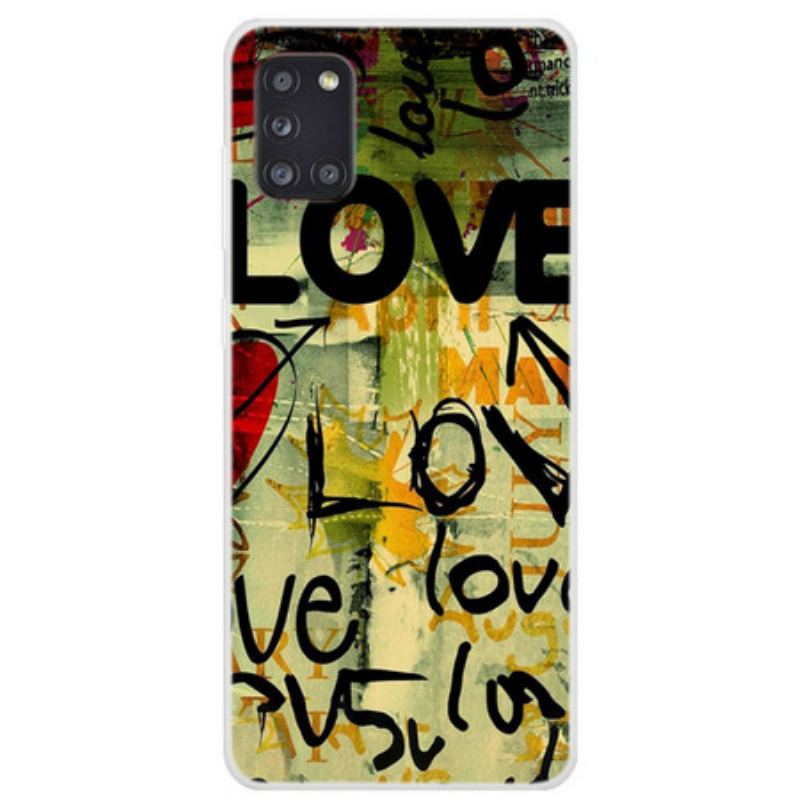 Capa De Celular Para Samsung Galaxy A31 Amor E Amor