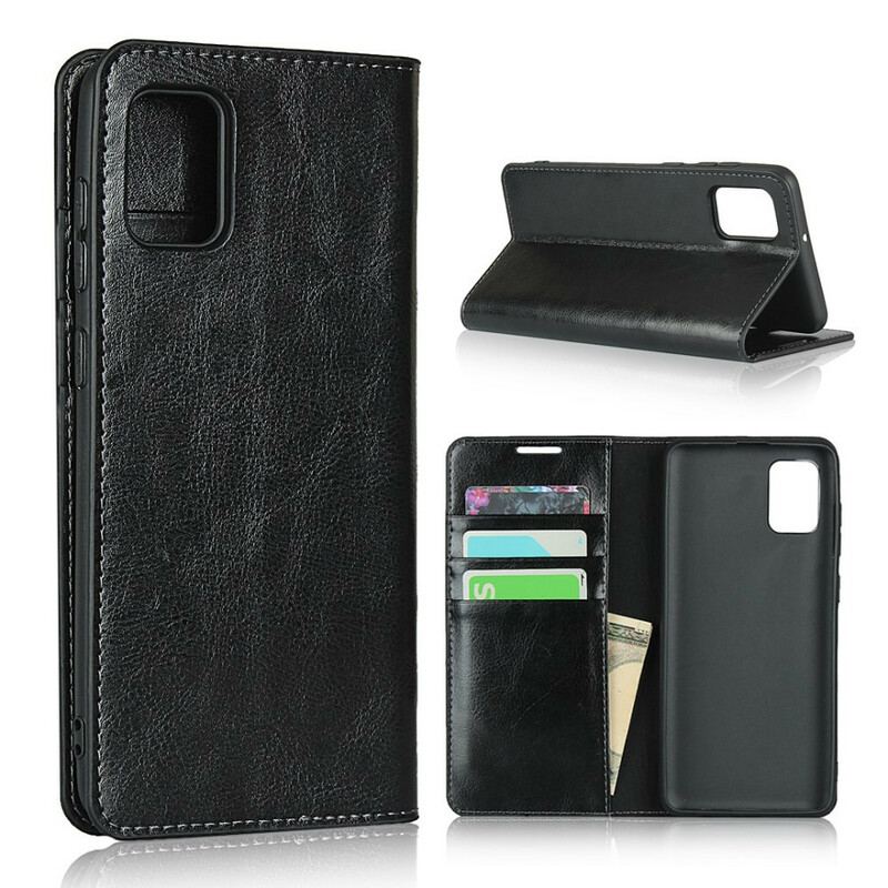 Capa De Celular Para Samsung Galaxy A31 Flip Couro Legitimo