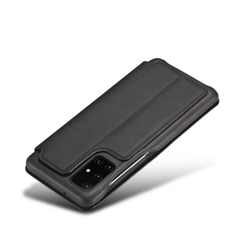 Capa De Celular Para Samsung Galaxy A31 Flip Lc.imeeke Efeito Couro