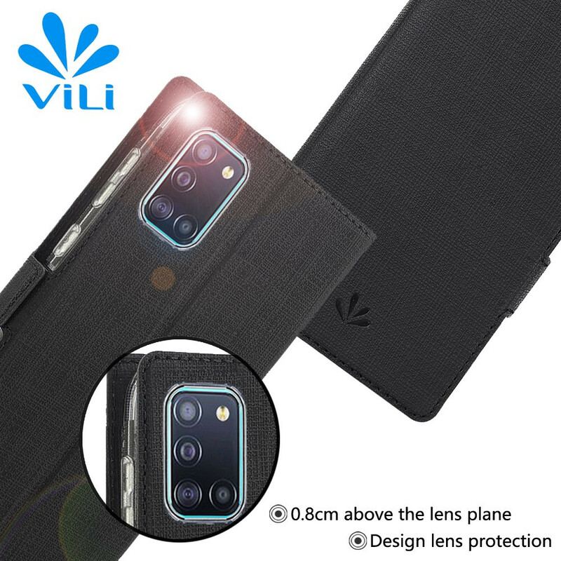 Capa De Celular Para Samsung Galaxy A31 Flip Vili Dmx Texturizado