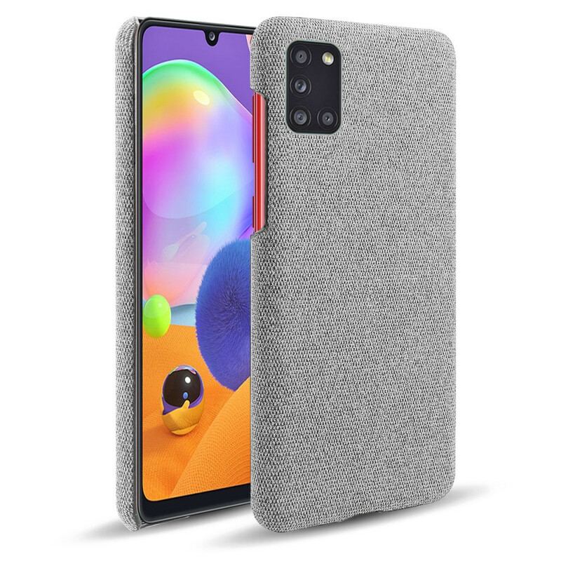 Capa De Celular Para Samsung Galaxy A31 Tecido Textura Ksq