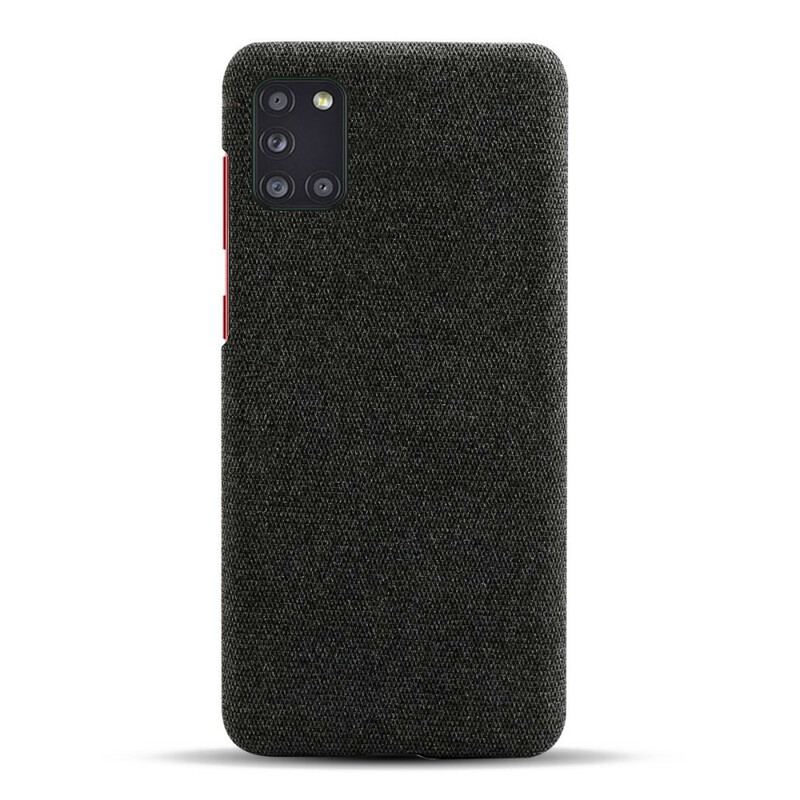 Capa De Celular Para Samsung Galaxy A31 Tecido Textura Ksq