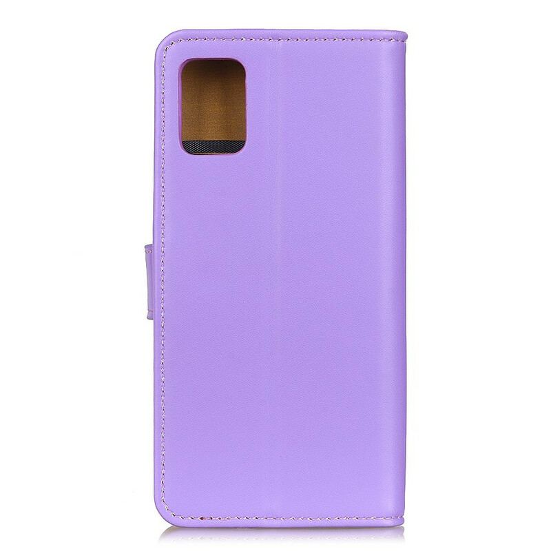 Capa De Couro Para Samsung Galaxy A31 Couro Sintético Liso