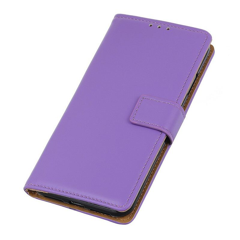 Capa De Couro Para Samsung Galaxy A31 Couro Sintético Liso