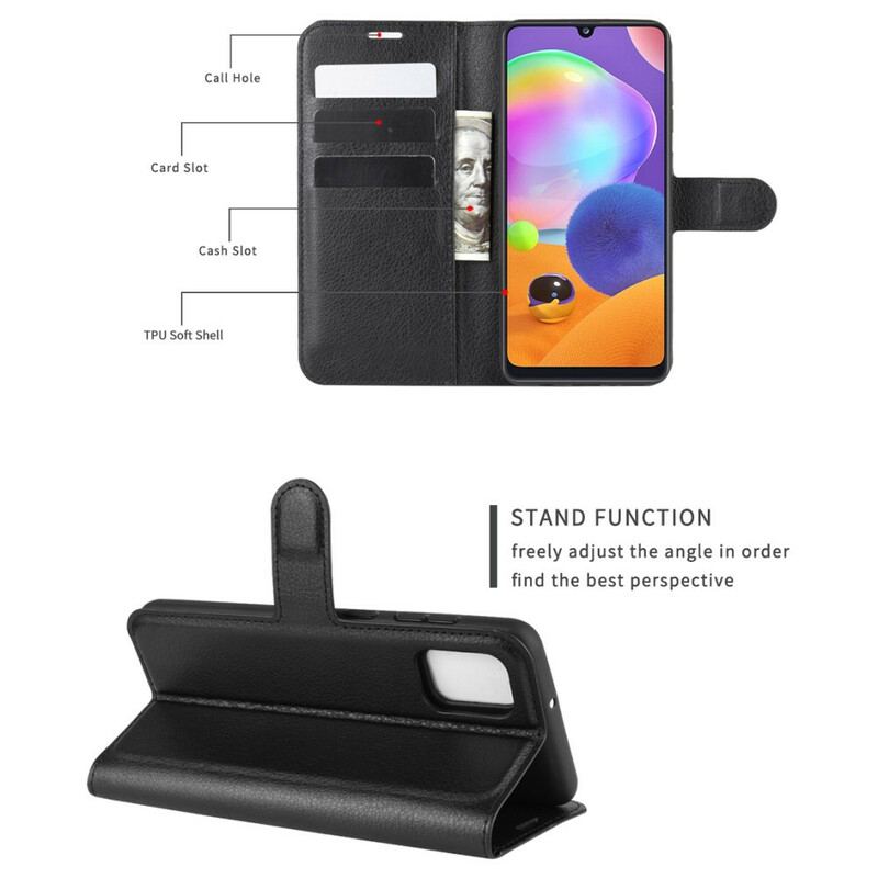 Capa Flip Para Samsung Galaxy A31 Clássico