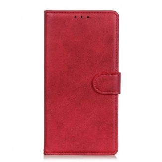 Capa Flip Para Samsung Galaxy A31 Efeito De Couro Fosco Retrô