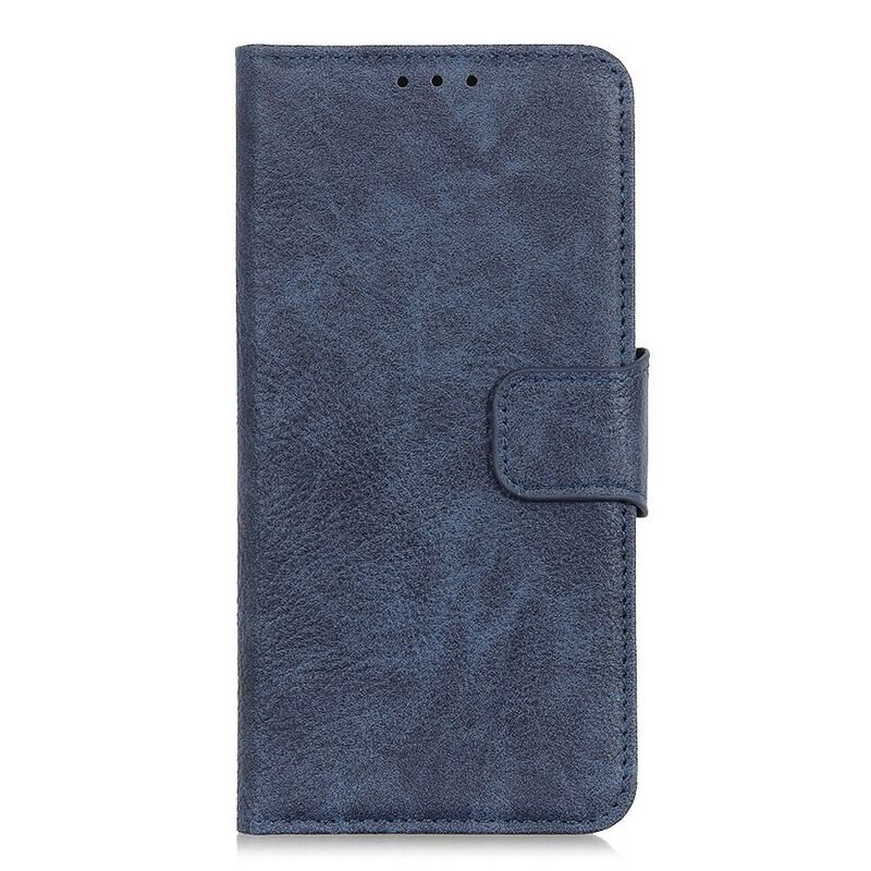 Capa Flip Para Samsung Galaxy A31 Efeito Couro Matt Lychee