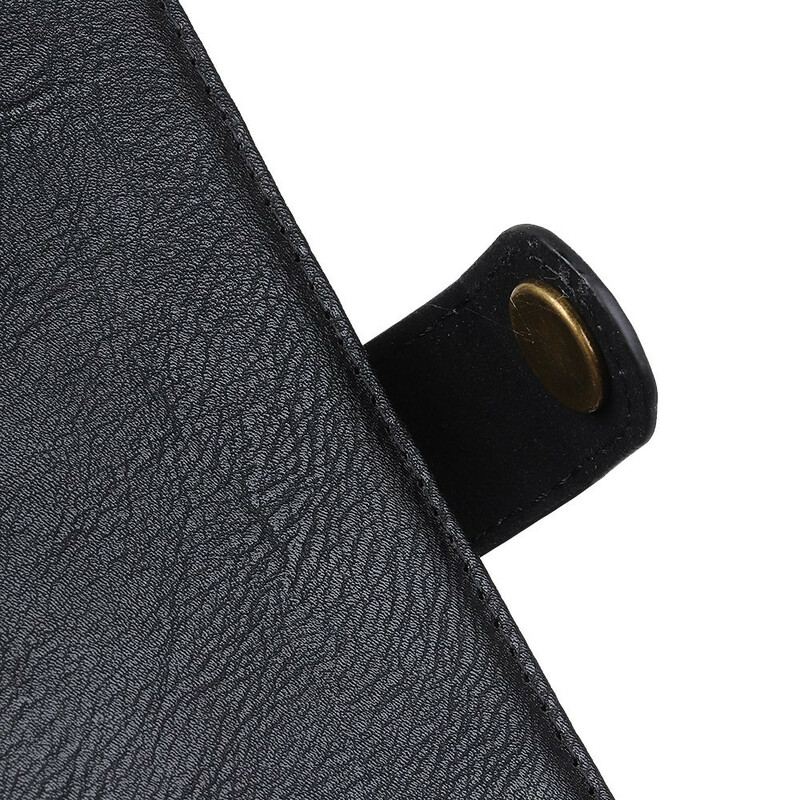 Capa Flip Para Samsung Galaxy A31 Imitação De Couro Khazneh