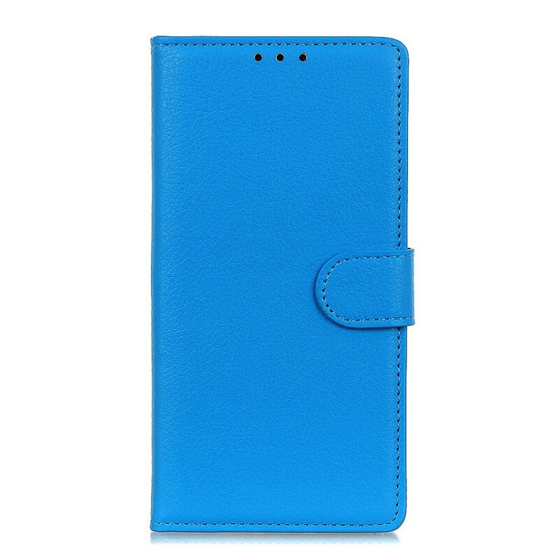 Capa Folio Para Samsung Galaxy A31 Couro Falso Tradicional