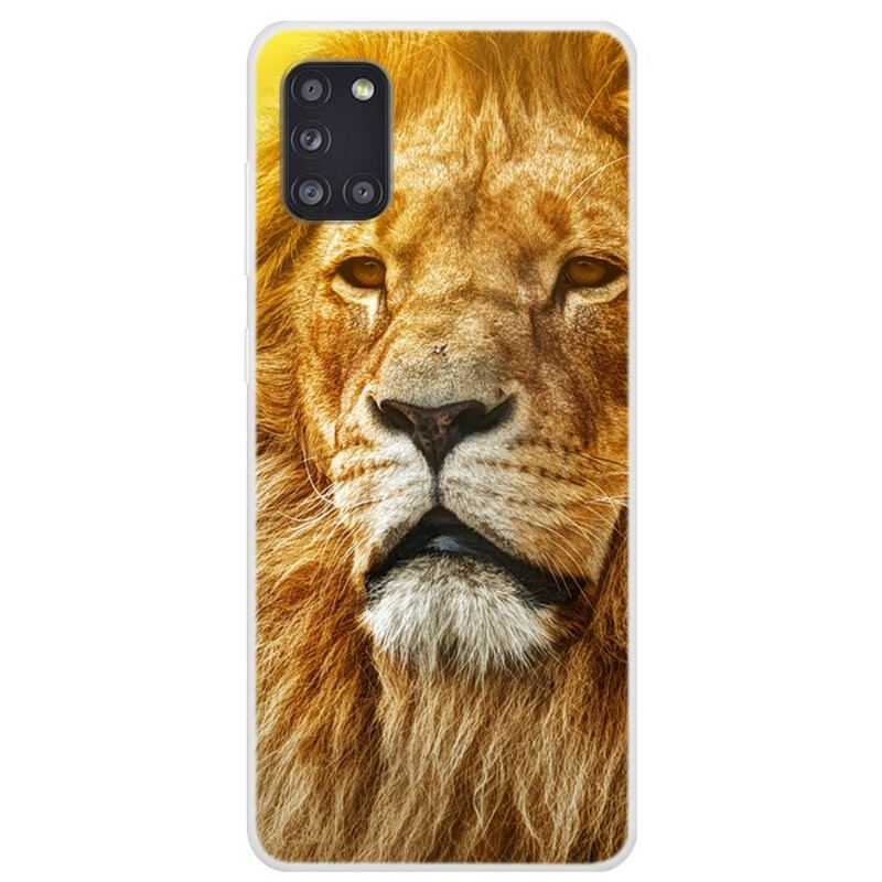 Capa Para Samsung Galaxy A31 Cabeça Felina