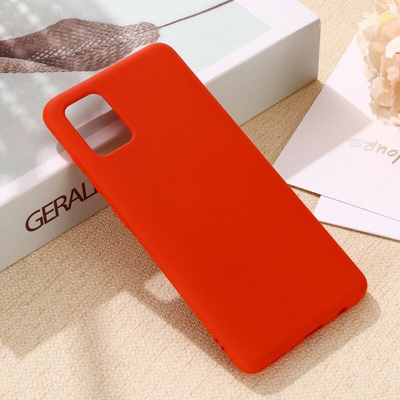 Capa Para Samsung Galaxy A31 Design De Silicone Líquido