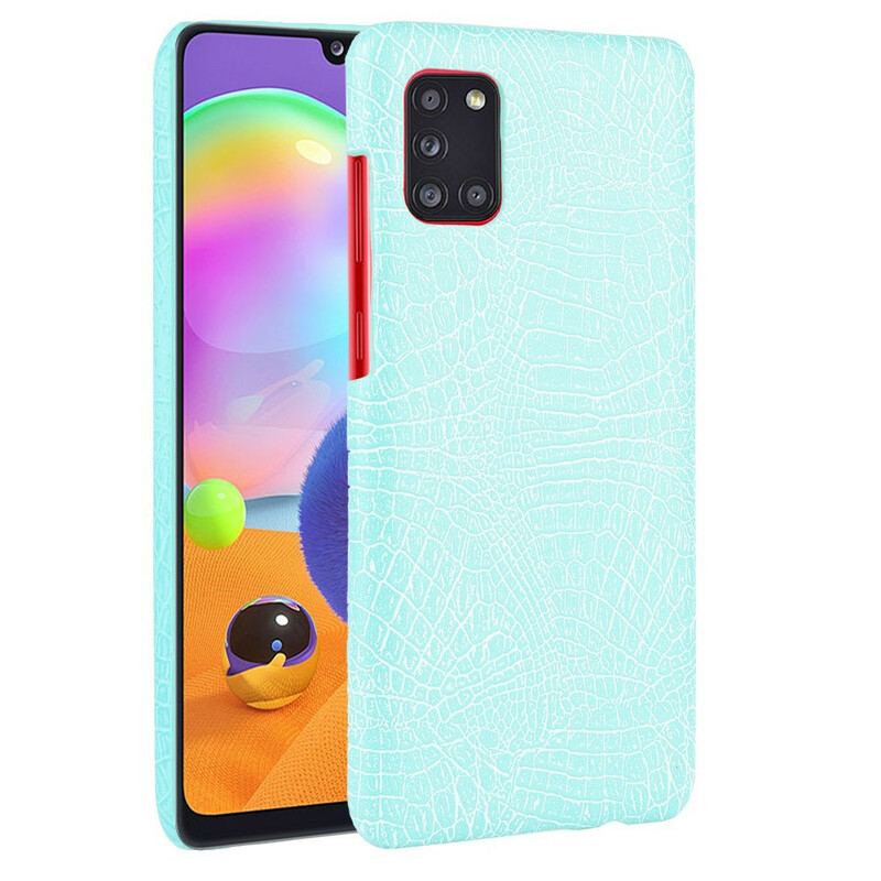 Capa Para Samsung Galaxy A31 Efeito Pele De Crocodilo