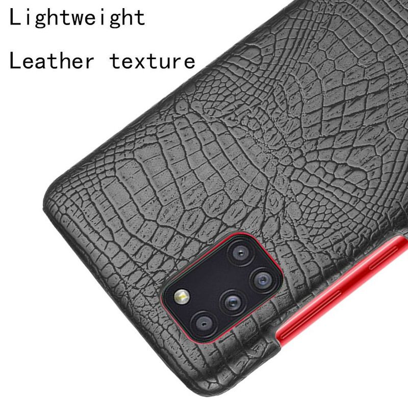 Capa Para Samsung Galaxy A31 Efeito Pele De Crocodilo