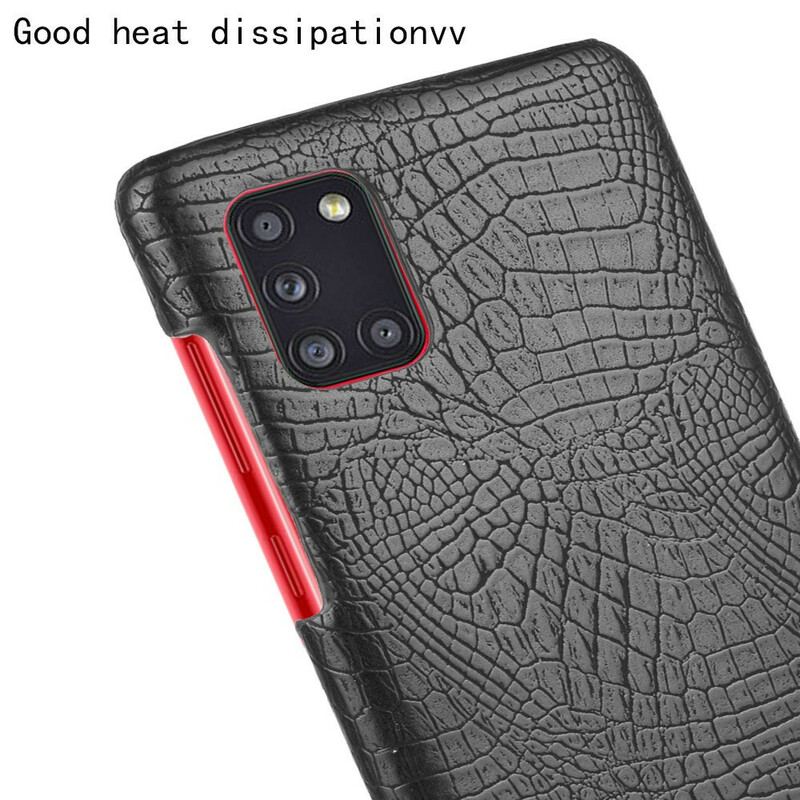 Capa Para Samsung Galaxy A31 Efeito Pele De Crocodilo