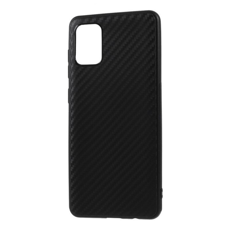 Capa Para Samsung Galaxy A31 Fibra De Carbono Reforçada