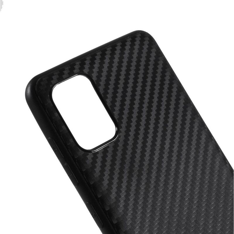 Capa Para Samsung Galaxy A31 Fibra De Carbono Reforçada