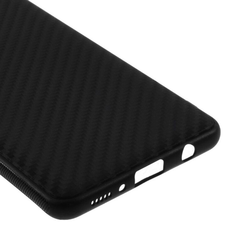 Capa Para Samsung Galaxy A31 Fibra De Carbono Reforçada