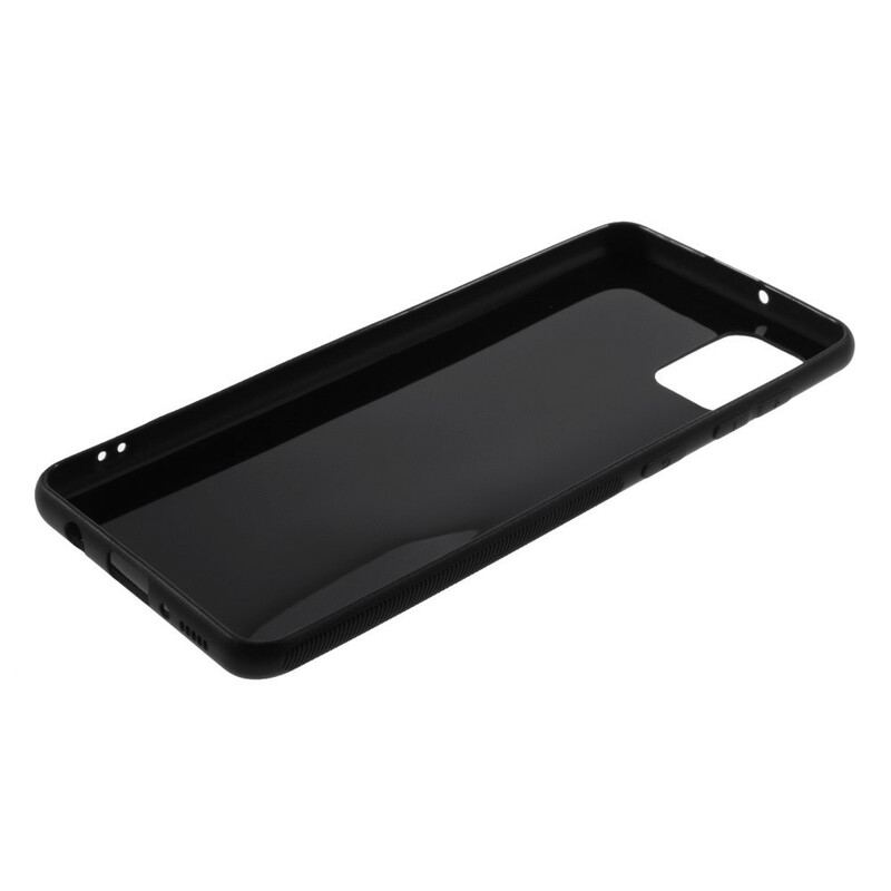 Capa Para Samsung Galaxy A31 Fibra De Carbono Reforçada