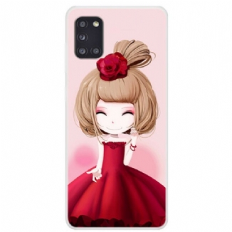 Capa Para Samsung Galaxy A31 Lady Mangá