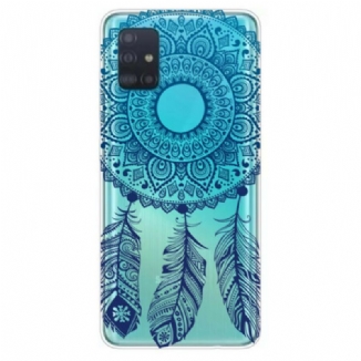 Capa Para Samsung Galaxy A31 Mandala De Flor Única