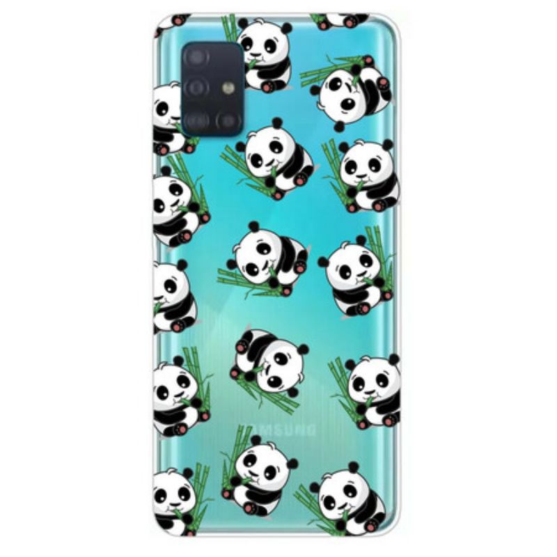 Capa Para Samsung Galaxy A31 Pequenos Pandas