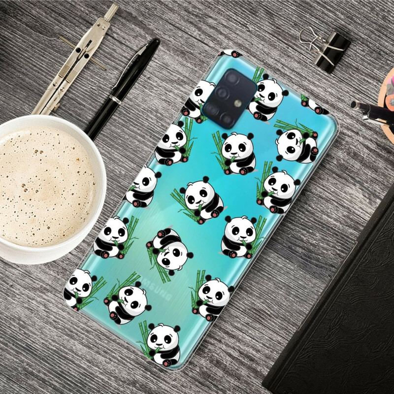 Capa Para Samsung Galaxy A31 Pequenos Pandas