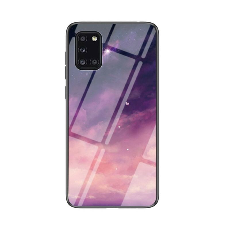 Capa Para Samsung Galaxy A31 Vidro Temperado De Beleza