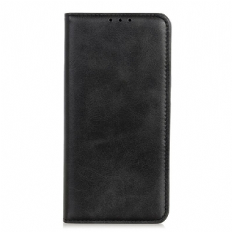 Capa De Celular Para Oppo Find X3 Pro Flip Couro Rachado