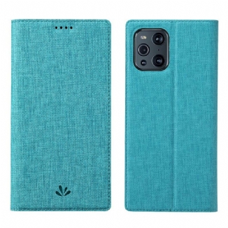 Capa De Celular Para Oppo Find X3 Pro Flip Vili Dmx Texturizado