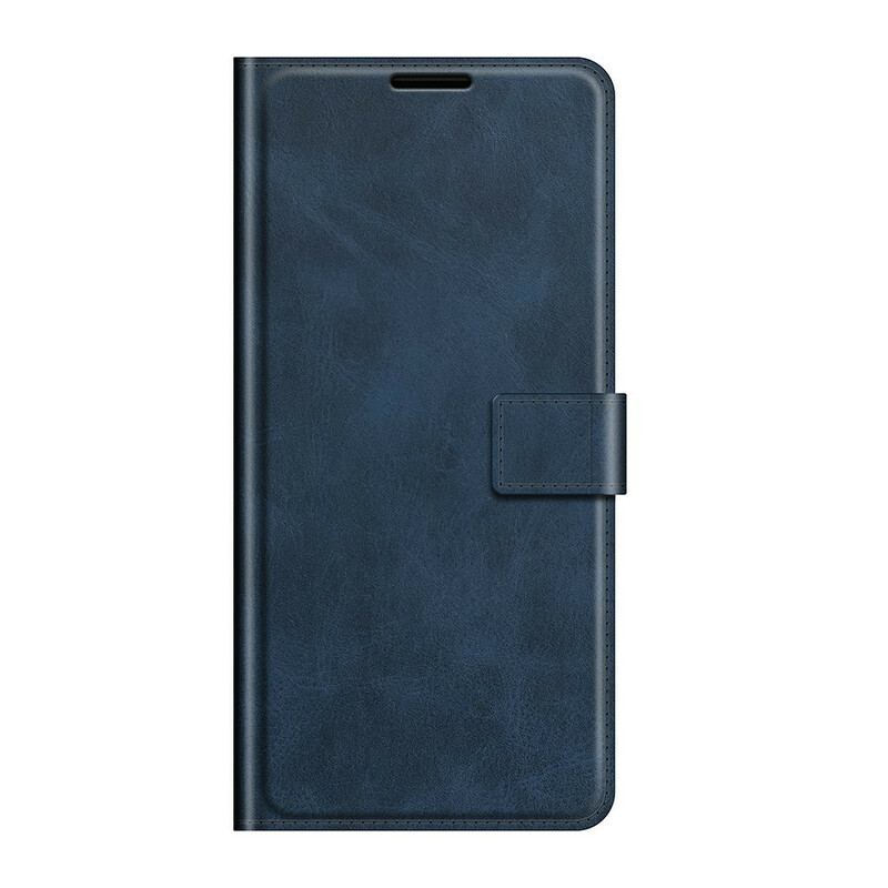 Capa De Couro Para Oppo Find X3 Pro Efeito De Couro Extremo Fino