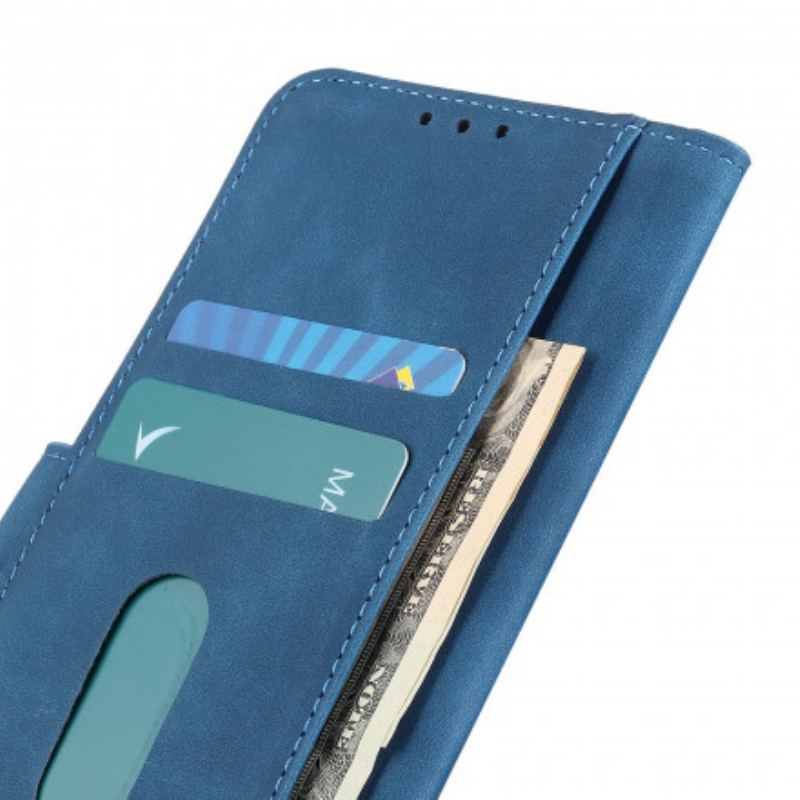 Capa De Couro Para Oppo Find X3 Pro Efeito Couro Vintage Fosco Khazneh