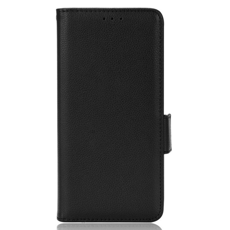 Capa Folio Para Oppo Find X3 Pro Flip Flap Double Litchi Novas Cores