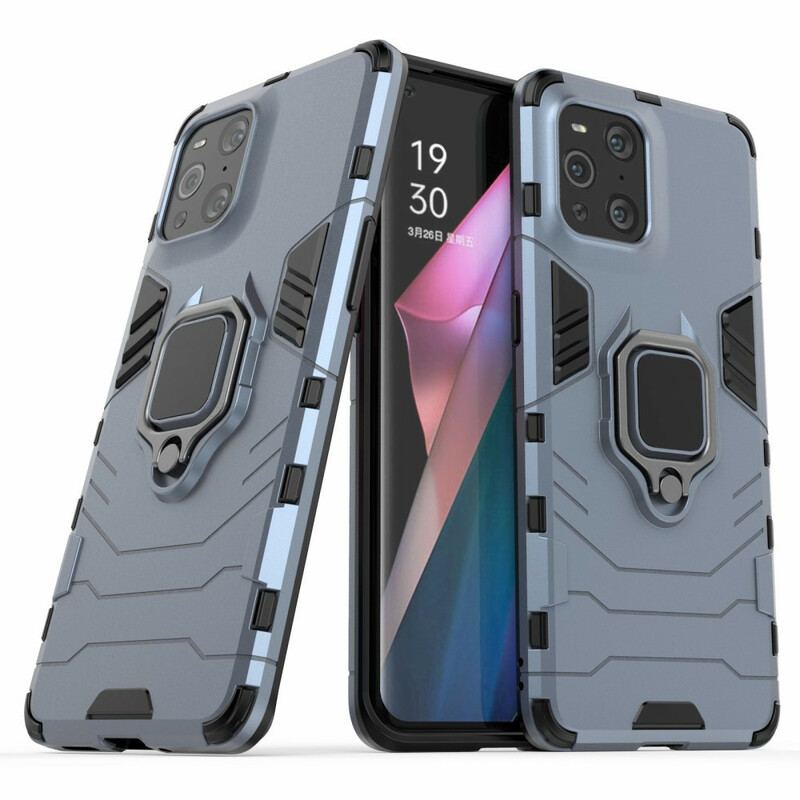 Capa Para Oppo Find X3 Pro Resistente A Anel