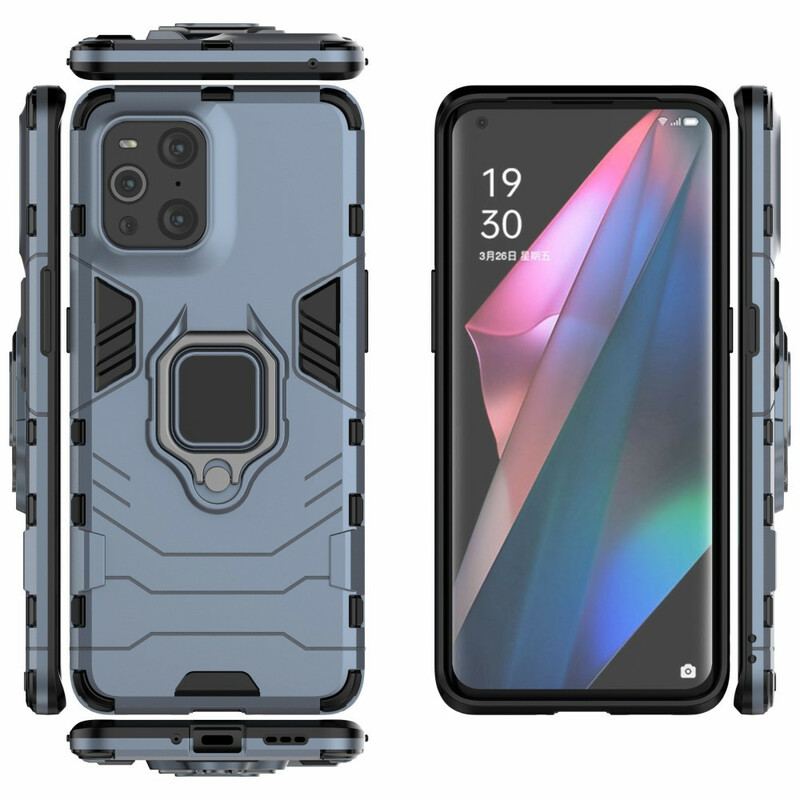 Capa Para Oppo Find X3 Pro Resistente A Anel