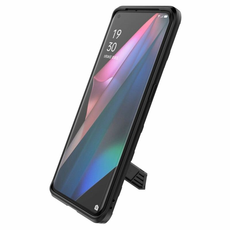 Capa Para Oppo Find X3 Pro Suporte Destacável De Duas Posições Mãos-livres