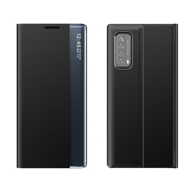 Capa De Celular Para Huawei P Smart 2021 Couro Sintético Texturizado