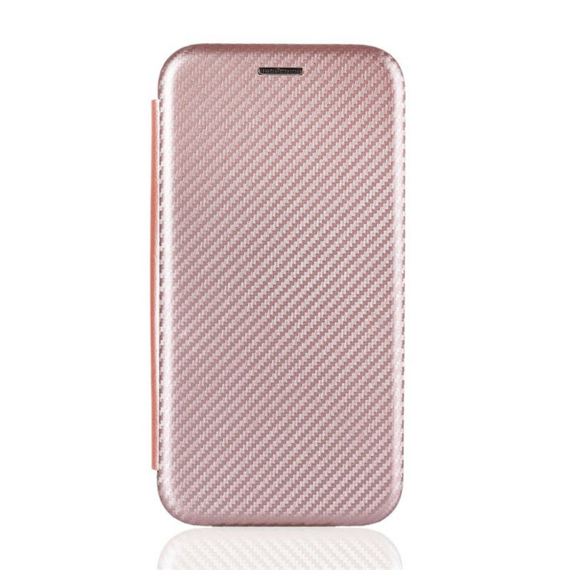 Capa De Celular Para Huawei P Smart 2021 Flip Fibra De Carbono