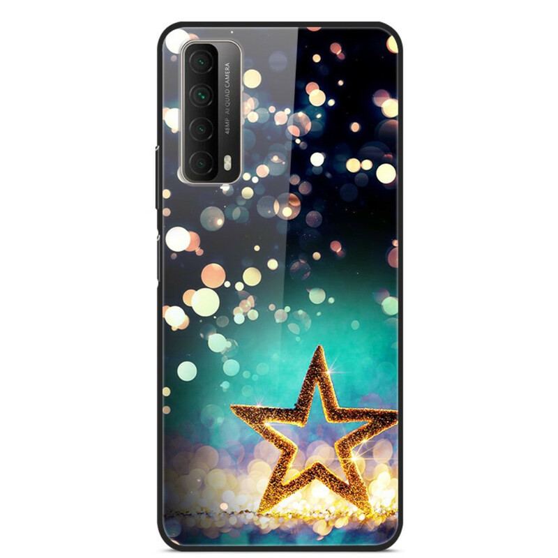 Capa De Celular Para Huawei P Smart 2021 Vidro Temperado Estrela