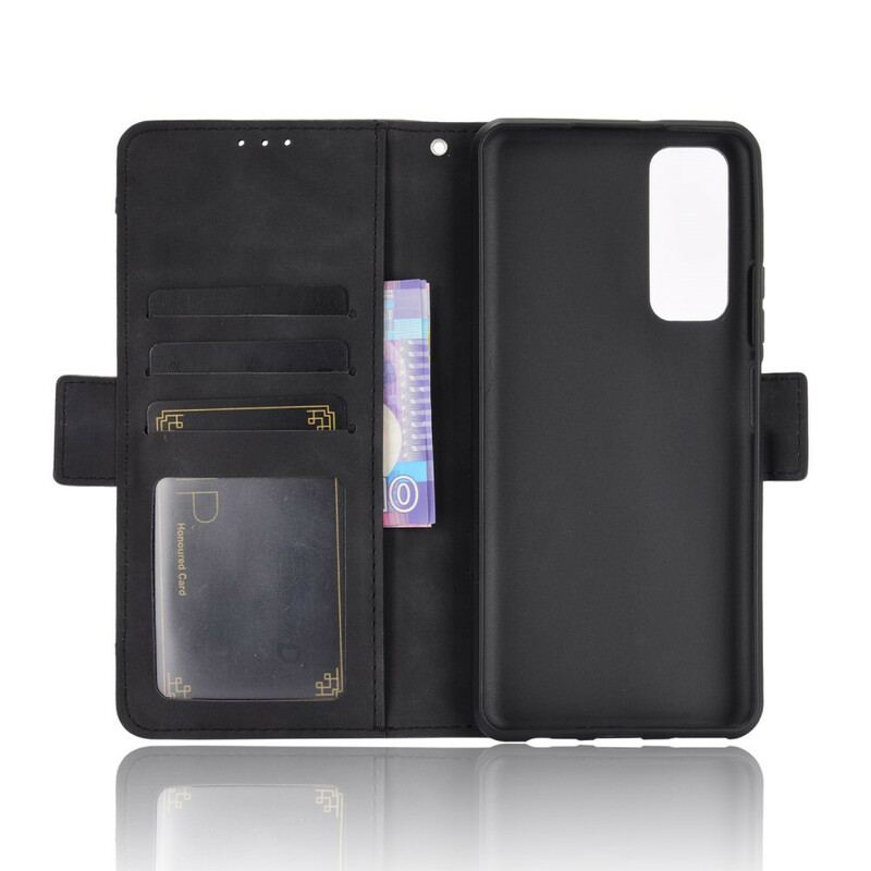 Capa De Couro Para Huawei P Smart 2021 Multi-card Premier Class