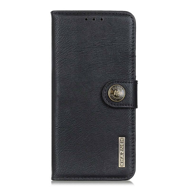 Capa Flip Para Huawei P Smart 2021 Imitação De Couro Khazneh