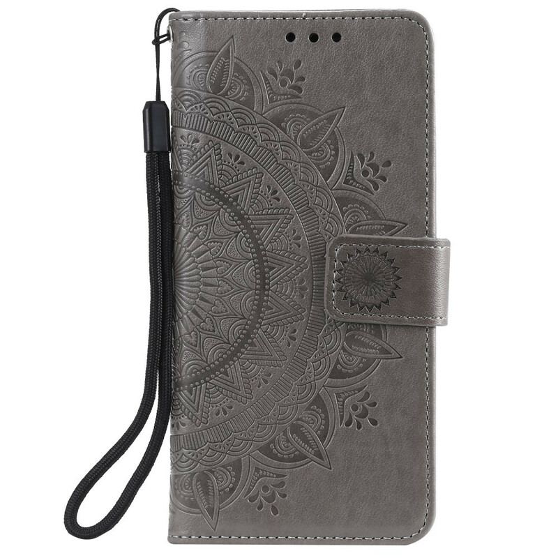 Capa Flip Para Huawei P Smart 2021 Mandala Do Sol